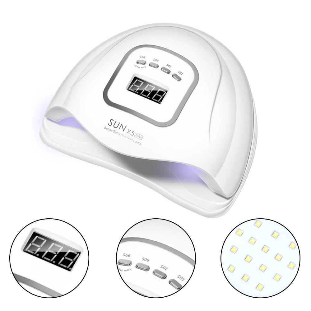 120W LED UV Nail Gel Dryer Curing Lamp- AU/US/UK/EU Plug-Nail Dryers & UV/LED Lamp-Svetila.eu