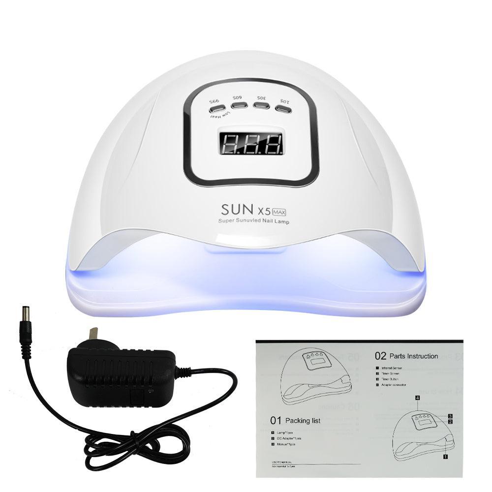 120W LED UV Nail Gel Dryer Curing Lamp- AU/US/UK/EU Plug-Nail Dryers & UV/LED Lamp-Svetila.eu