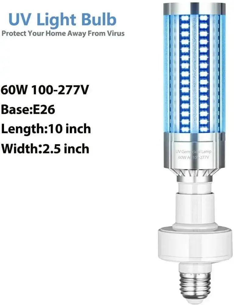 60W E27 UV Germicidal Lamp-Svetila.eu