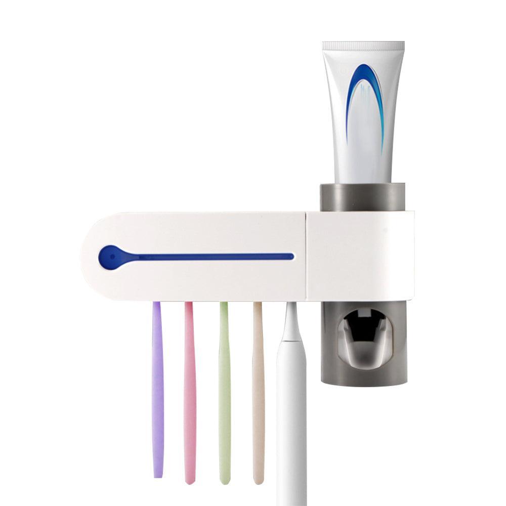 Antibacterial disinfection UV toothbrush holder- USB Charging-organization-Svetila.eu