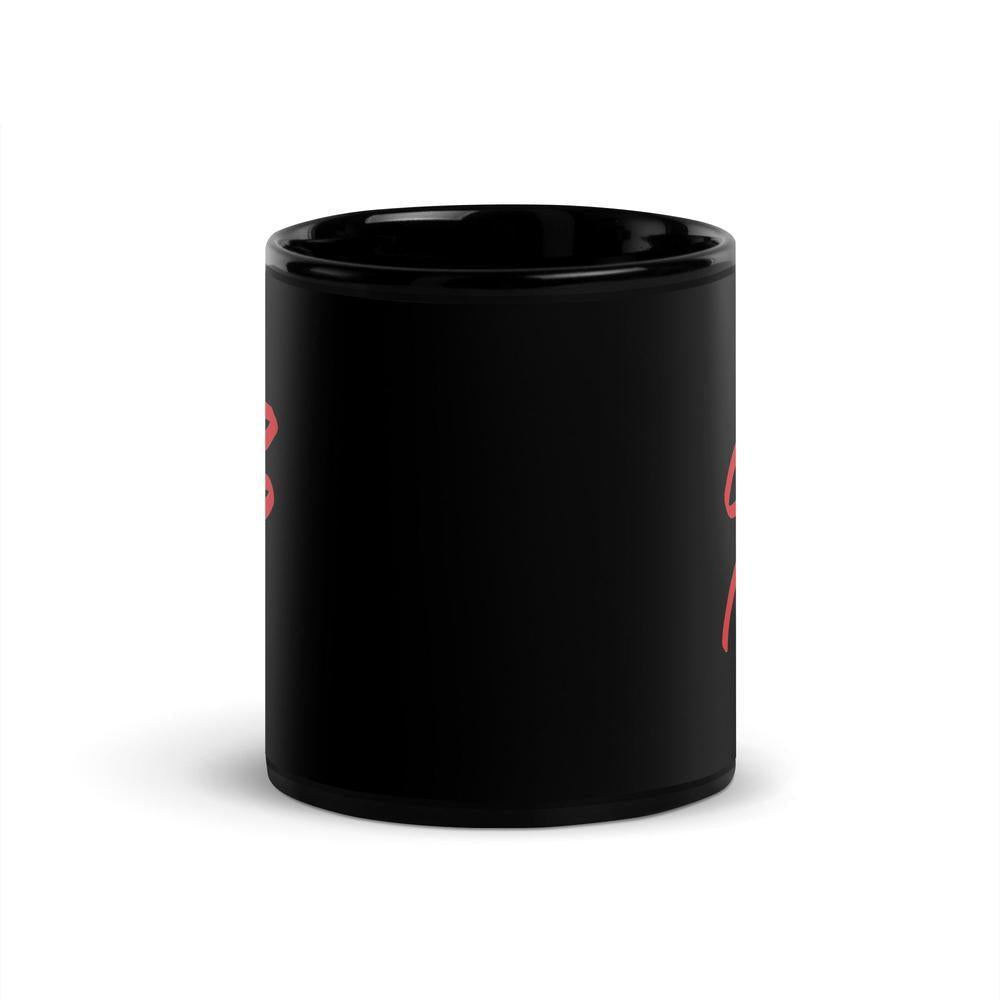Black Glossy Mug-Svetila.eu