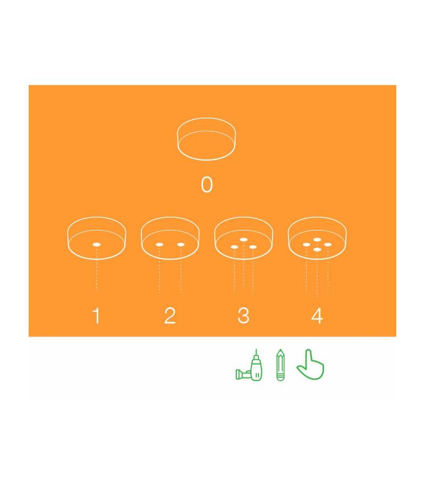 Ceiling Smart Cup PP small mat-DIY – Lighting Components-Svetila.eu