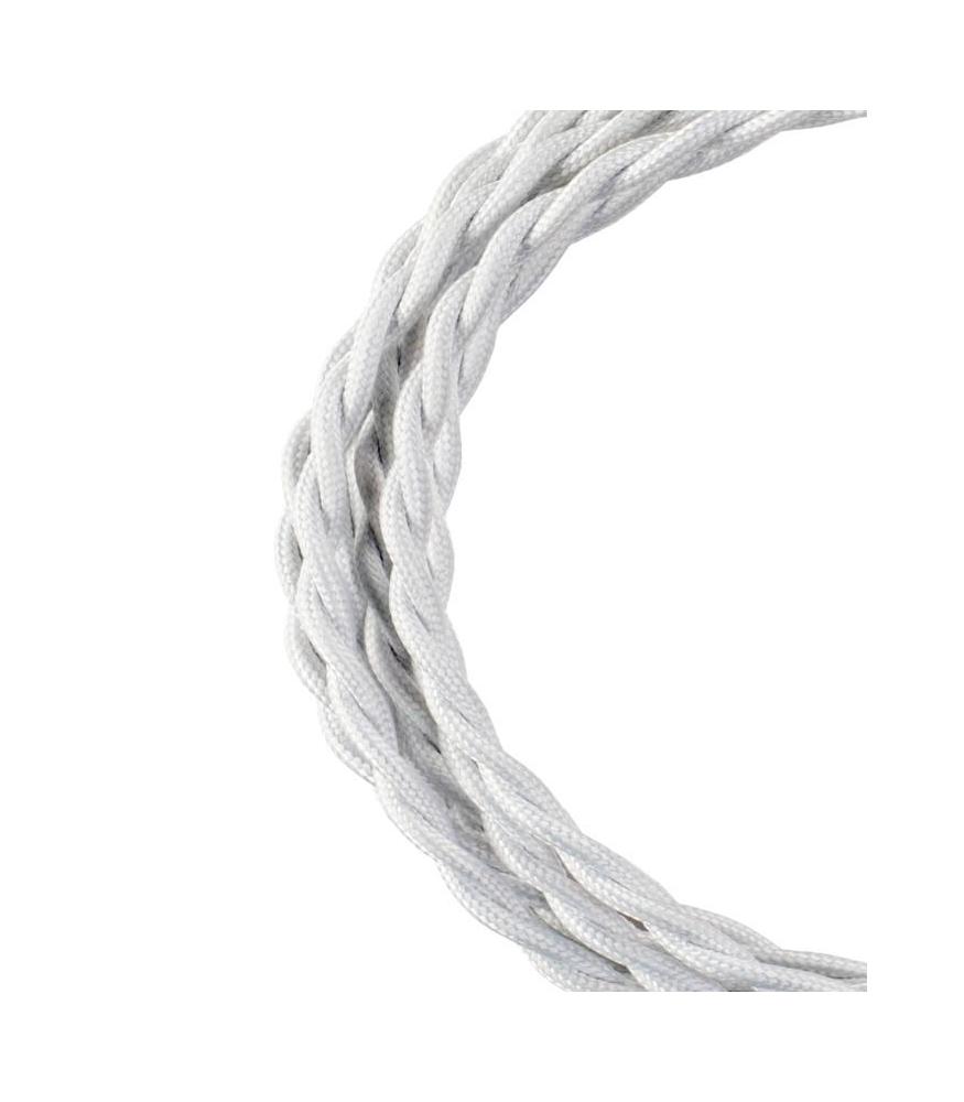 Decorative Textile Cable Twisted 2C 3m-DIY – Lighting Components-Svetila.eu