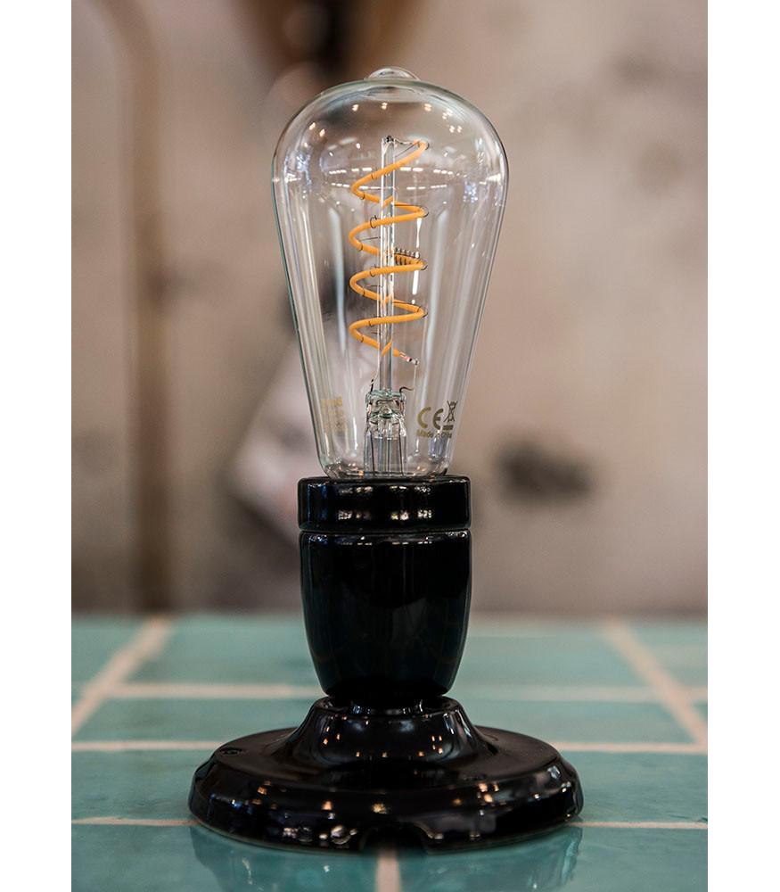 Decorative surface mounted lampholder E27 porcelain-Lighting for every space-Svetila.eu