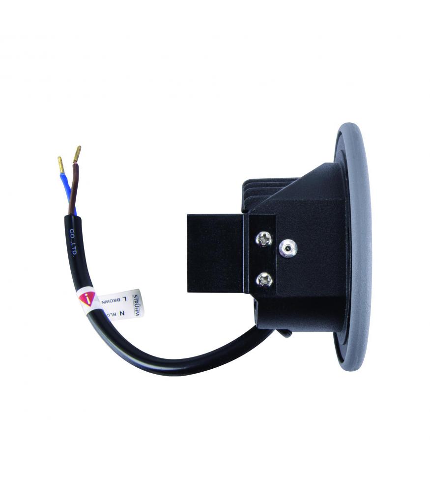 LED AZYL C 1,6W NW grey-Lighting for every space-Svetila.eu