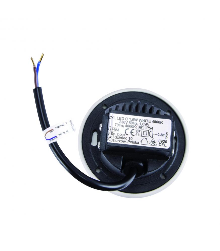 LED AZYL C 1,6W NW white-Lighting for every space-Svetila.eu