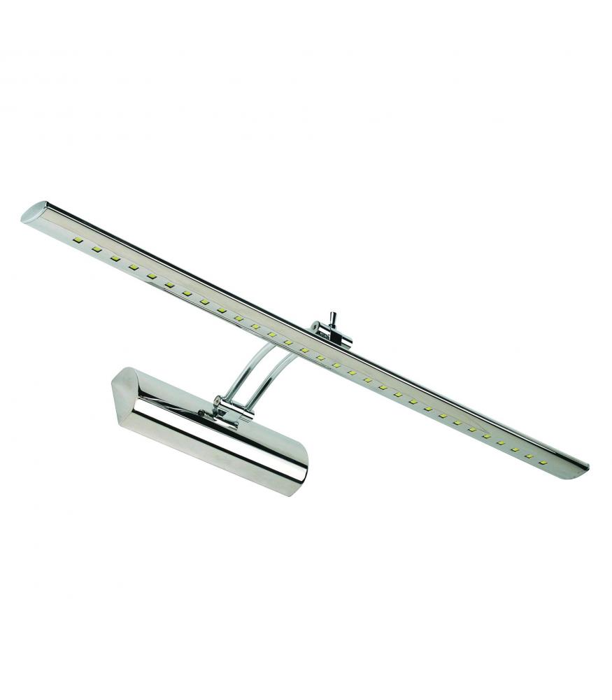 LED BRENA 4W/6W chrome/antic brass/mat NW for paintings and decorative lighting-Lighting for every space-Svetila.eu