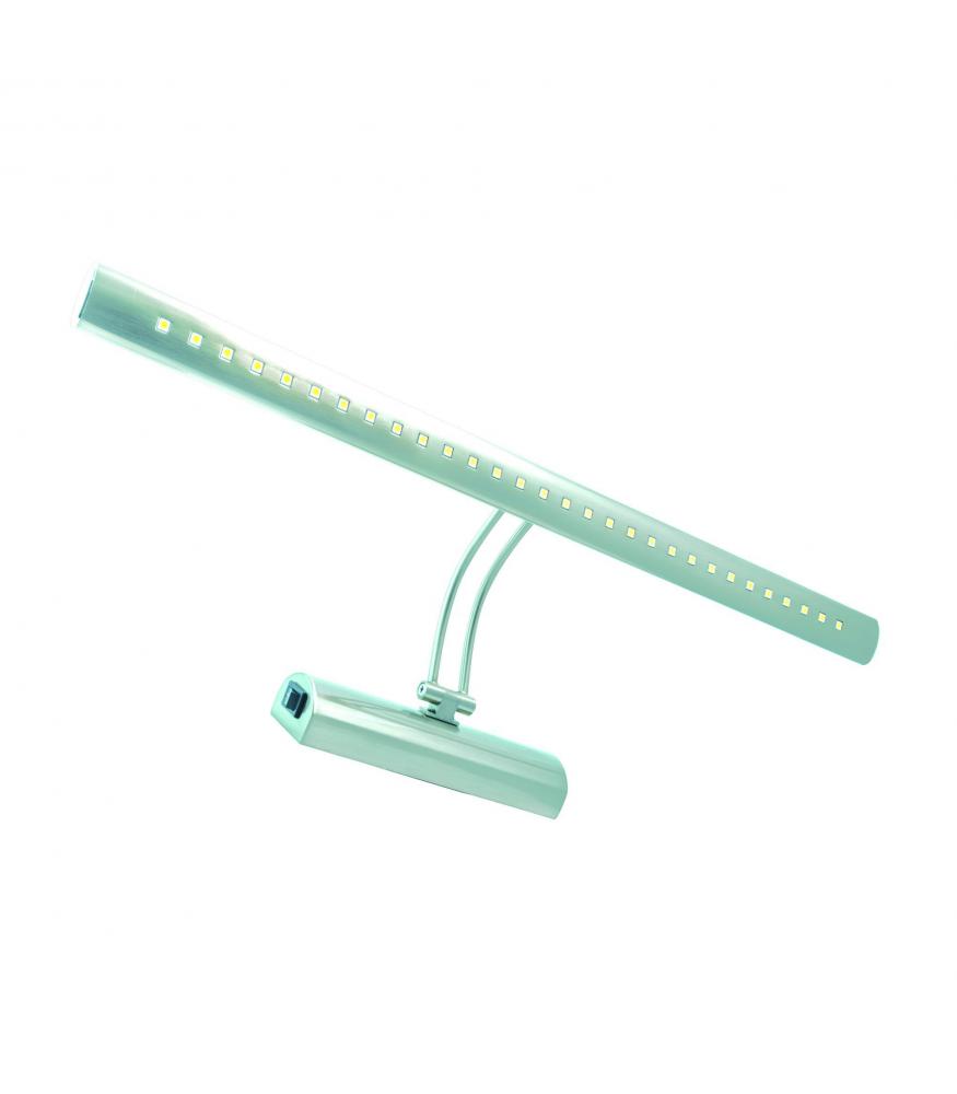 LED BRENA 4W/6W chrome/antic brass/mat NW for paintings and decorative lighting-Lighting for every space-Svetila.eu