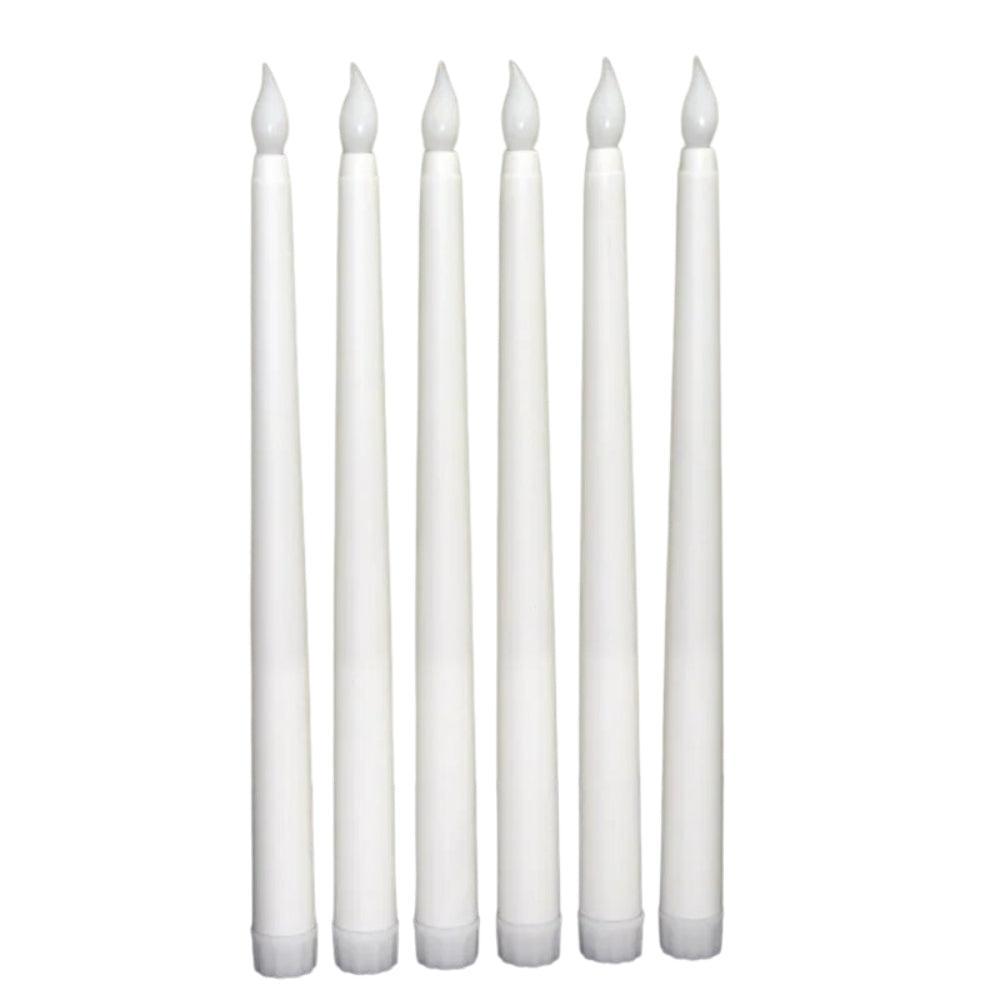 LED Flameless Flickering Taper Candles 3D Wick Candles Lamp-AE-Svetila.eu