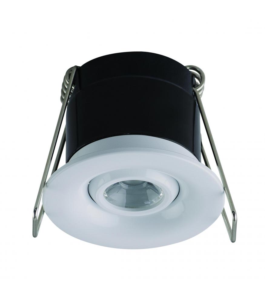 LED GOL C & D 1,6W NW Lighting Fixture in Matt Chrome and White-Lighting for every space-Svetila.eu