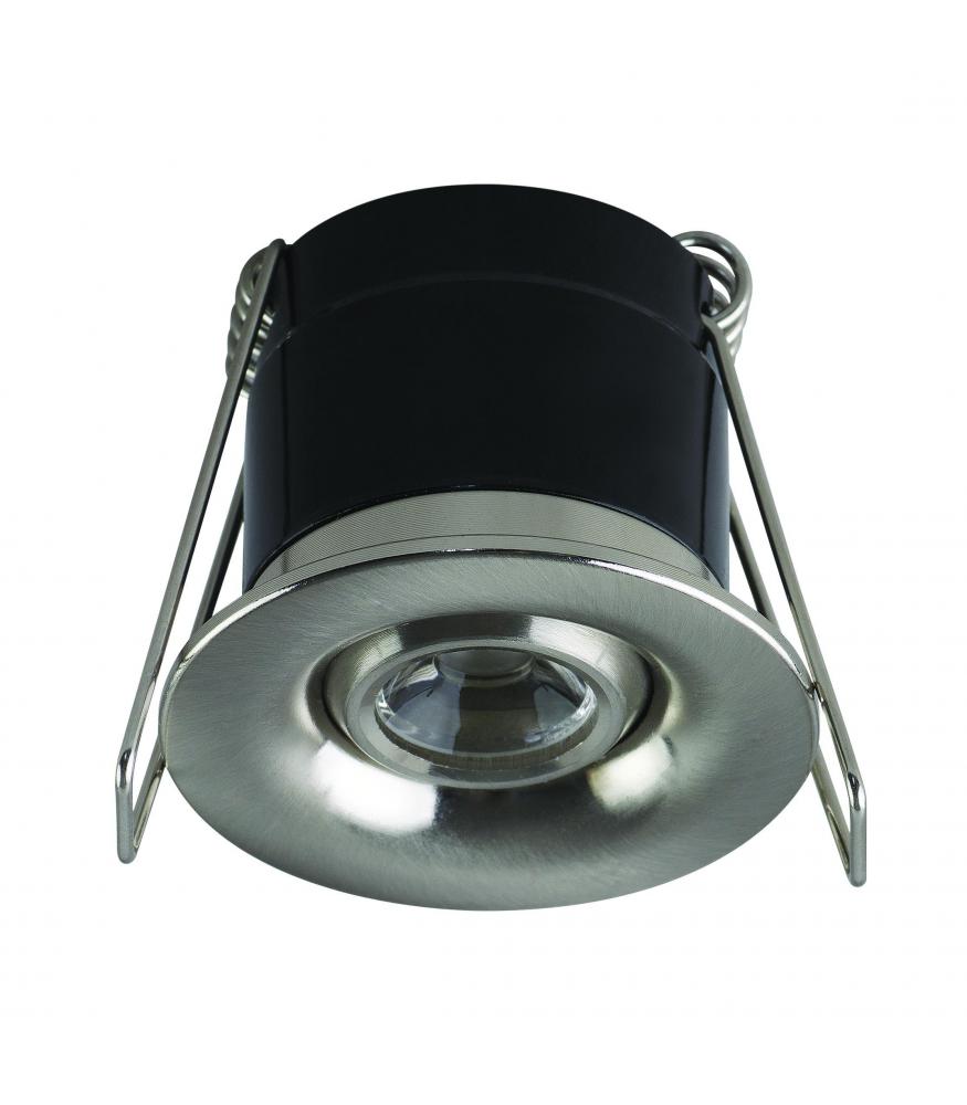 LED GOL C & D 1,6W NW Lighting Fixture in Matt Chrome and White-Lighting for every space-Svetila.eu