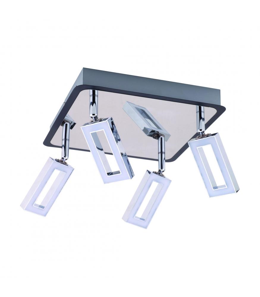 LED KENT 6W Chrome Lighting Fixture-Lighting for every space-Svetila.eu