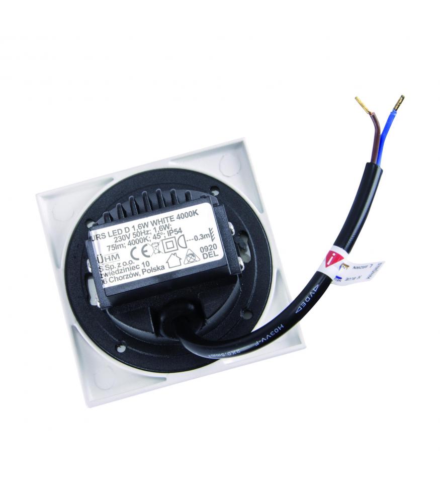 LED KURS D 1,6W NW white-Lighting for every space-Svetila.eu