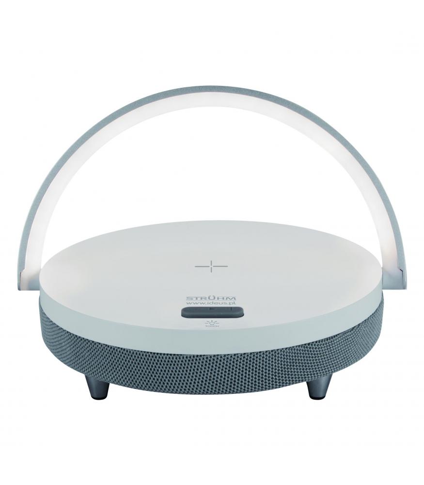 LED Light SATURN Wireless Phone Charger and Portable Bluetooth Speaker Combo-Lighting for every space-Svetila.eu