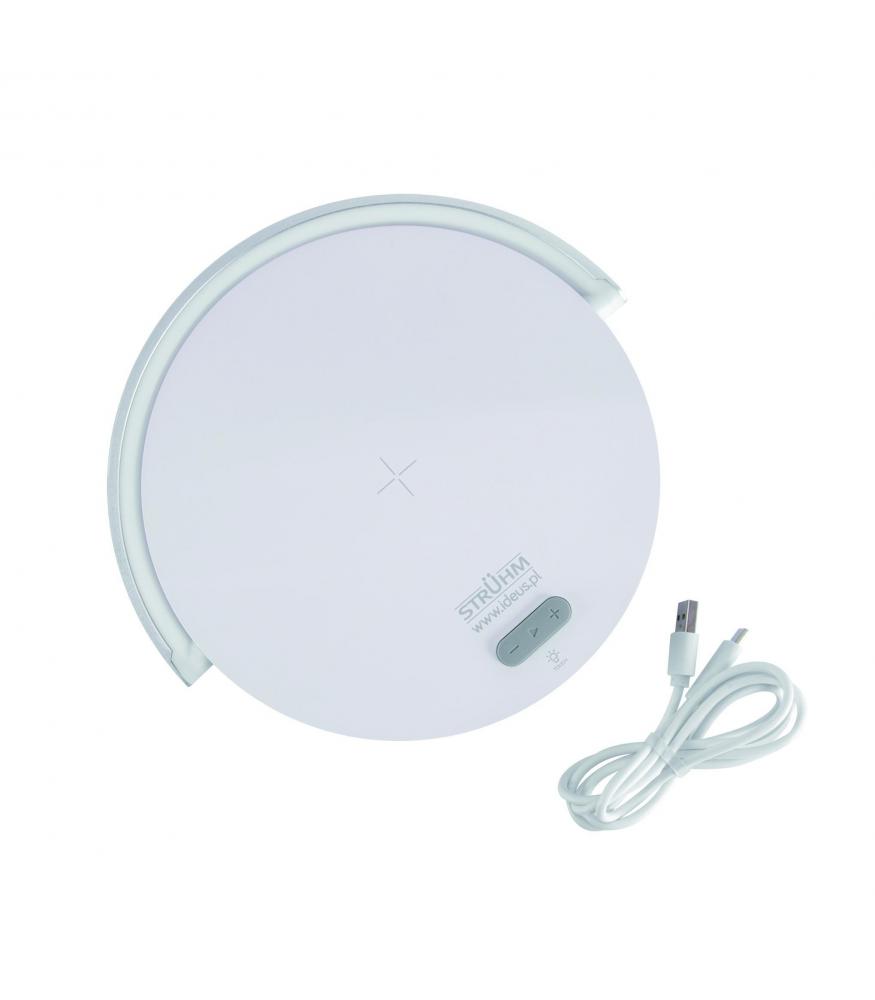 LED Light SATURN Wireless Phone Charger and Portable Bluetooth Speaker Combo-Lighting for every space-Svetila.eu