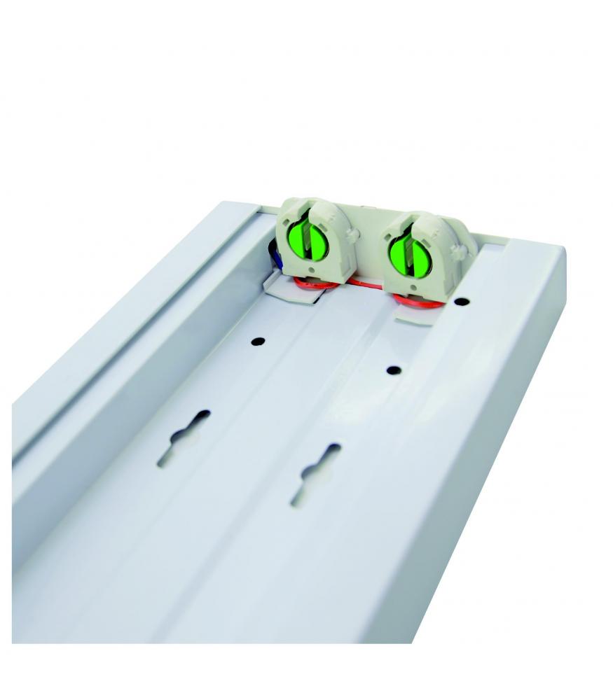 LED Luminaire POGO 2x18W and 2x36W Cover and Grill-Lighting for every space-Svetila.eu