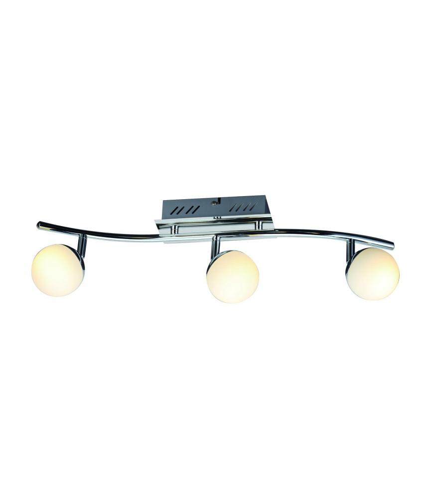 LED NELI LED Light Fixture Chrome-Lighting for every space-Svetila.eu