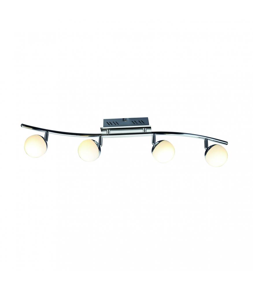 LED NELI LED Light Fixture Chrome-Lighting for every space-Svetila.eu