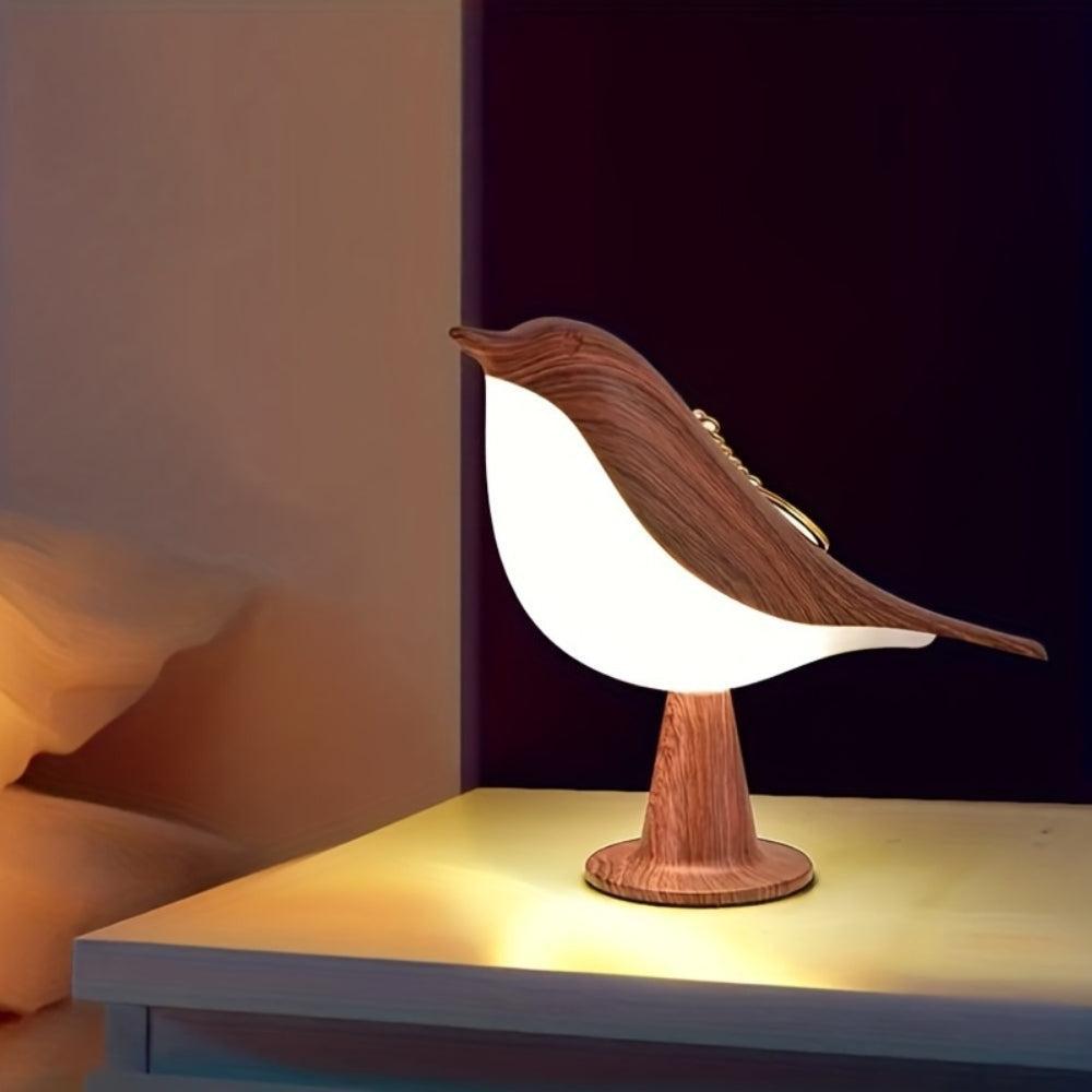 LED Night Light 3 Colors Touch Switch Bedside Light Dimmable Bird Lamps-AE-Svetila.eu