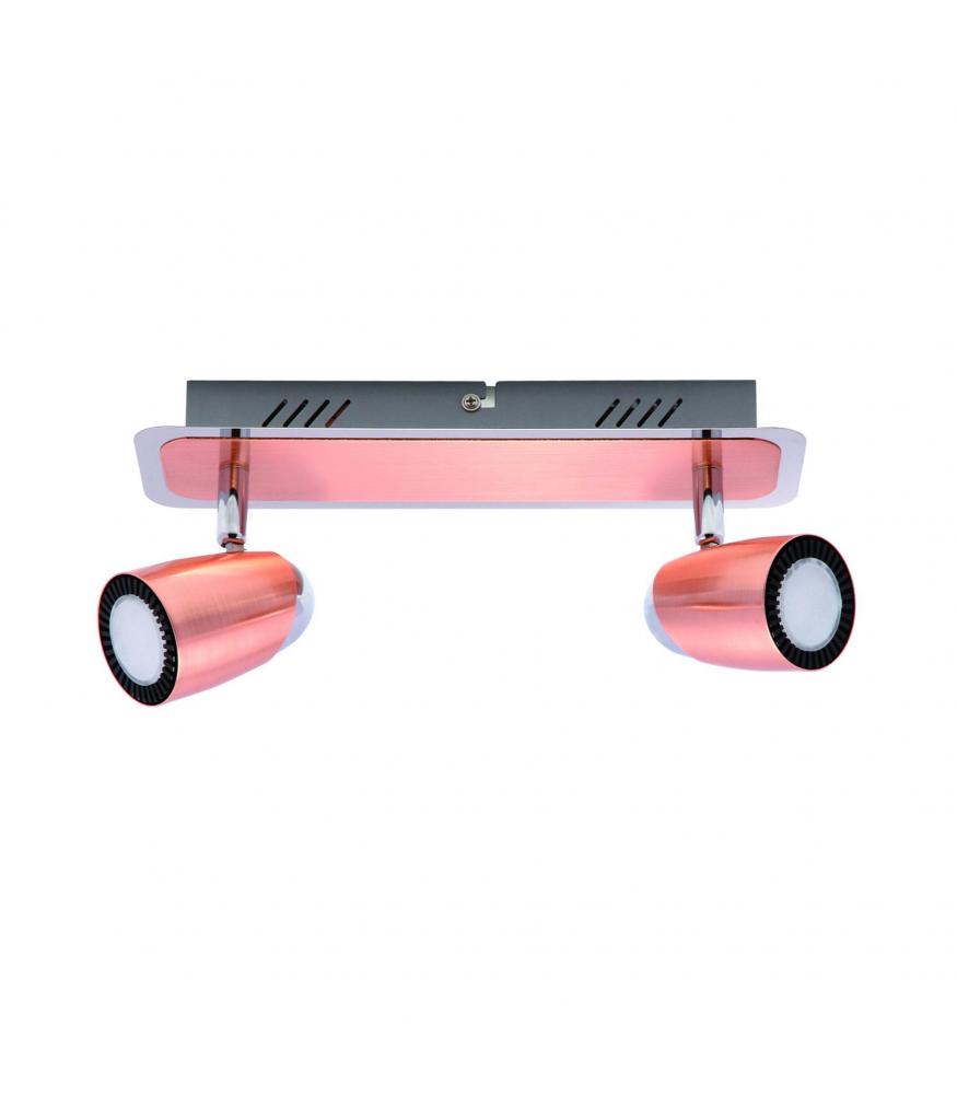 LED RUDA 1C 2L 3I 4I 6W WW copper/chrome-Lighting for every space-Svetila.eu