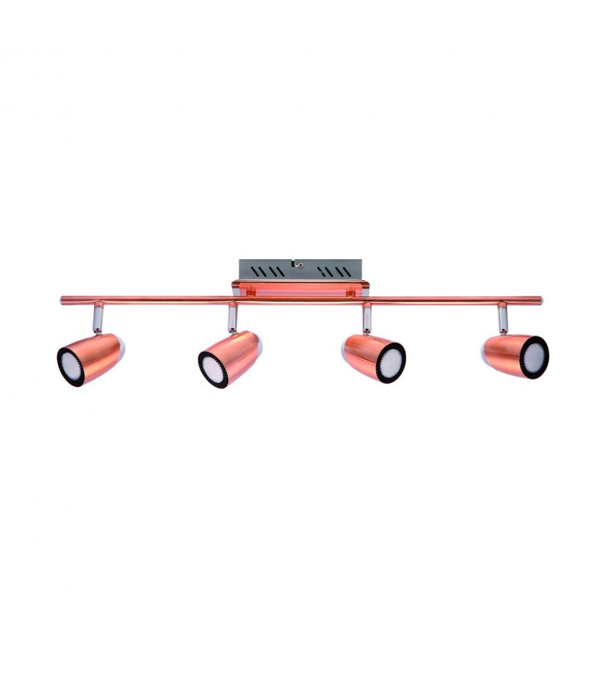 LED RUDA 1C 2L 3I 4I 6W WW copper/chrome-Lighting for every space-Svetila.eu