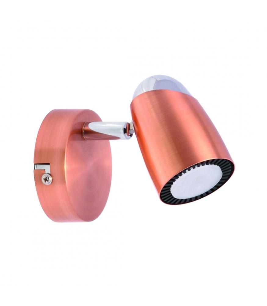 LED RUDA 1C 2L 3I 4I 6W WW copper/chrome-Lighting for every space-Svetila.eu