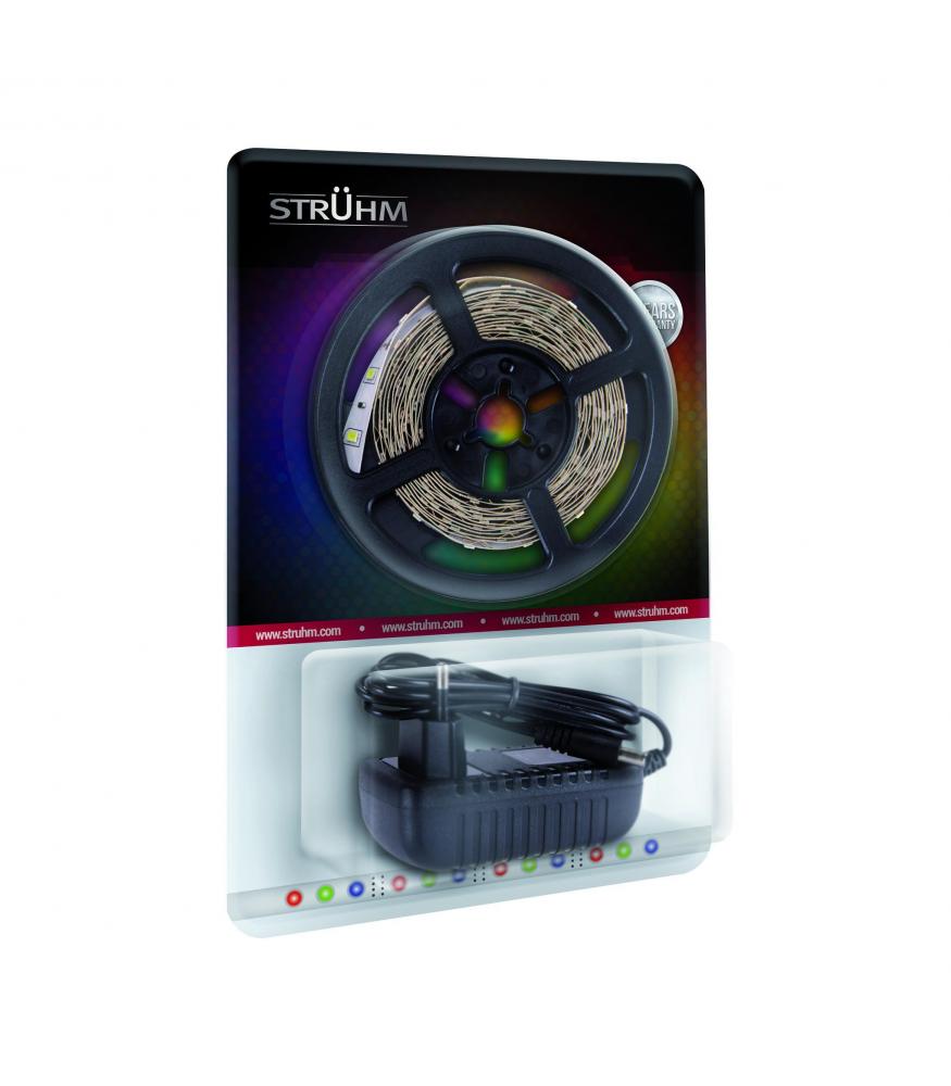 LED Strip 36W LATE 150 RGB 5 meter, waterproof, 220V mains & remote-LED Strips for Lighting-Svetila.eu