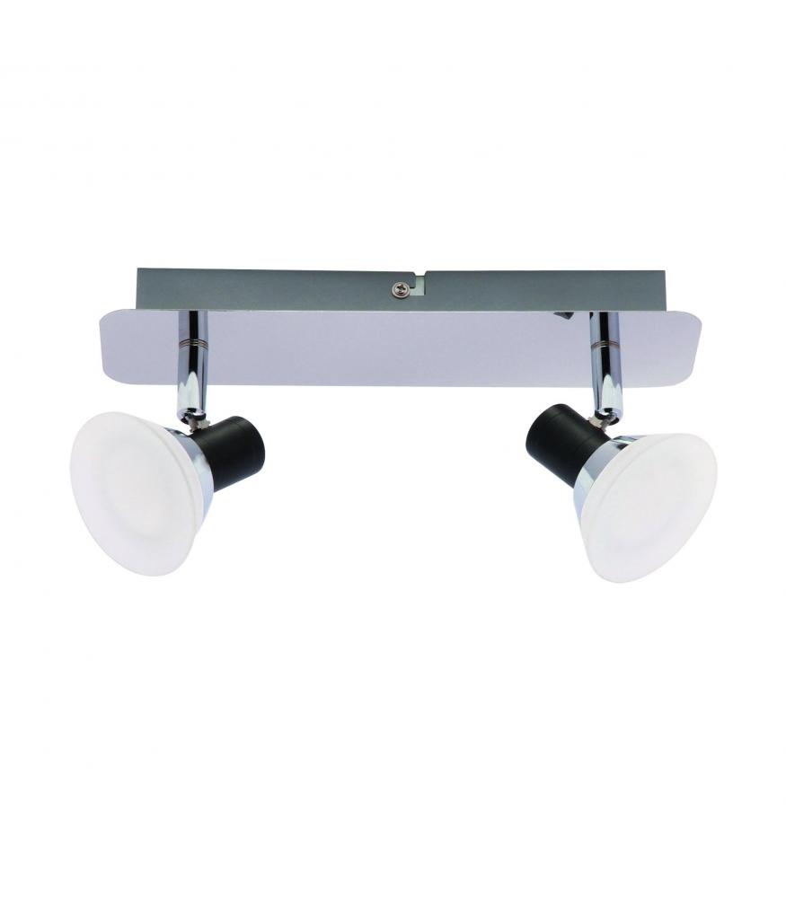 LED ZUZA Water Resistant Chrome LED Light Fixture 1L and 2L-Lighting for every space-Svetila.eu