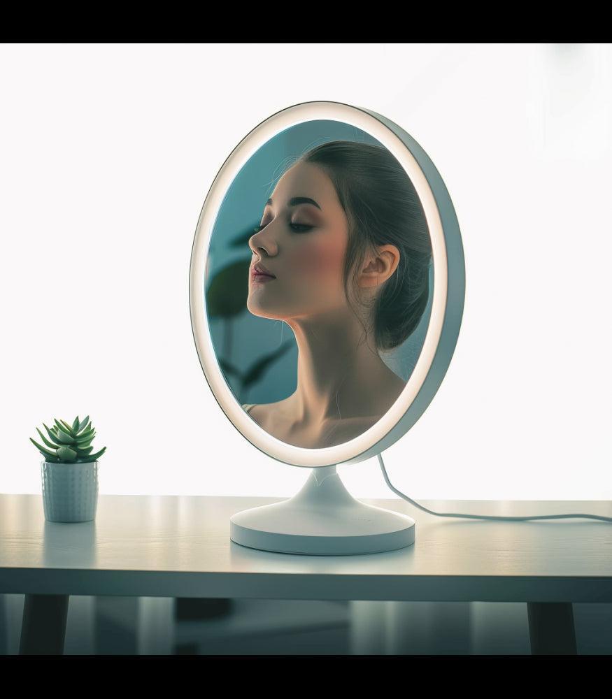 LED table mirror PRINCESSA white-Lighting for every space-Svetila.eu