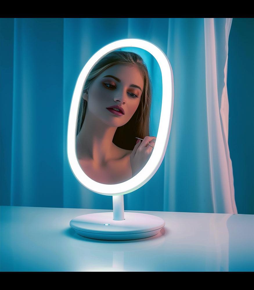 LED table mirror PRINCESSA white-Lighting for every space-Svetila.eu