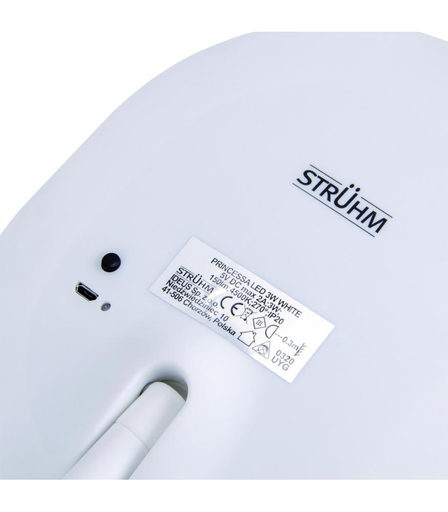 LED table mirror PRINCESSA white-Lighting for every space-Svetila.eu