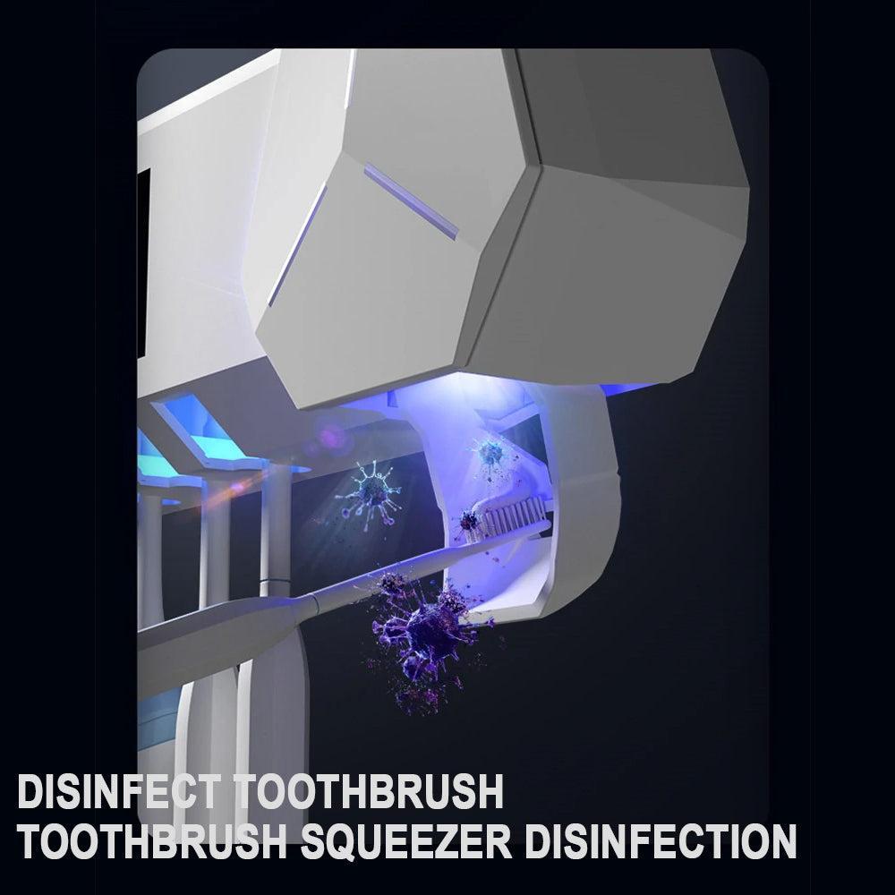 Light Charging Smart UV Toothbrush Sterilizer Bathroom Kit-Dental Care-Svetila.eu
