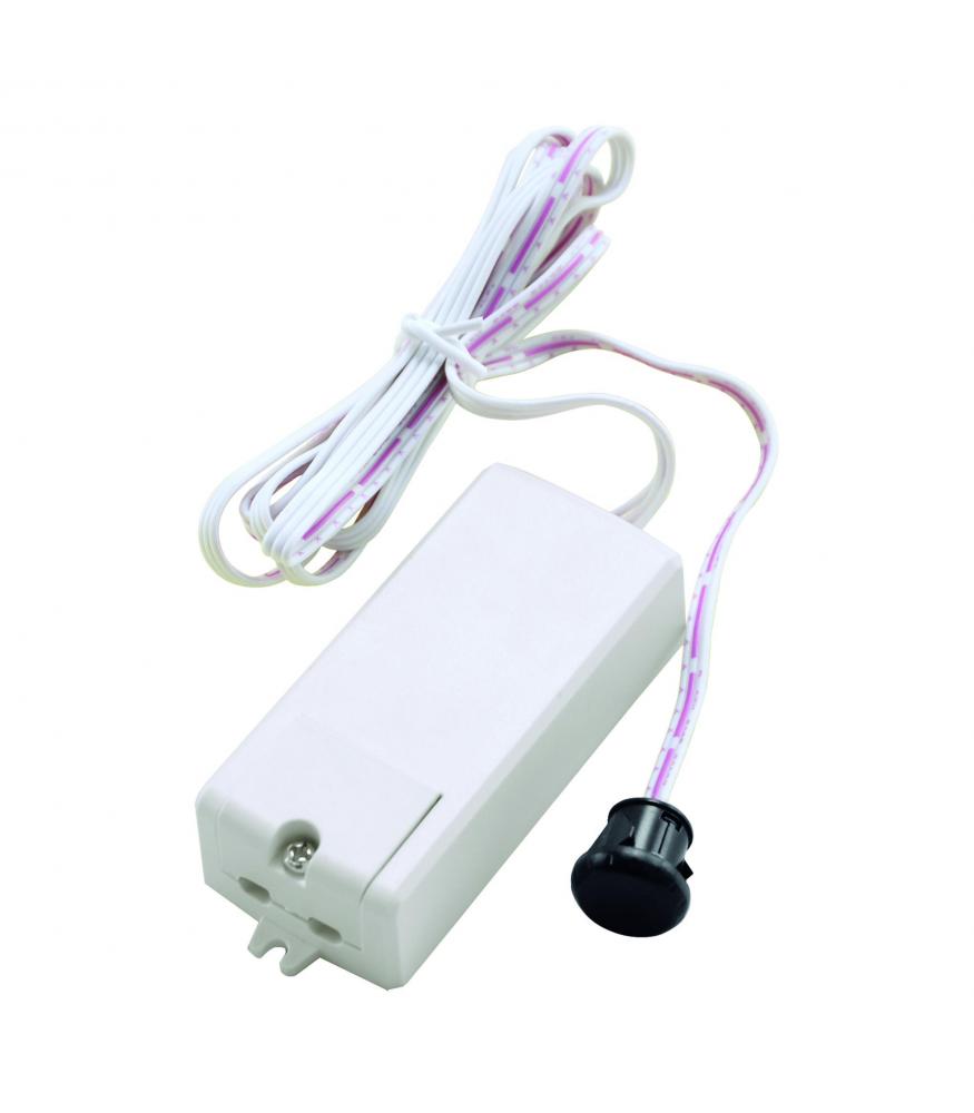 Motion sensor GEST PIR 500W white, moving hand detection, for furniture-Electrical material-Svetila.eu