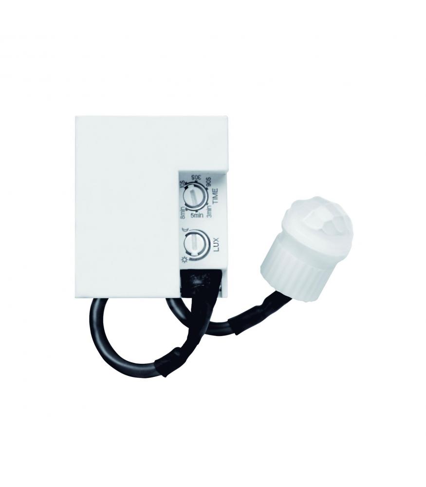 Motion sensor PIXI PIR 800W white, separated control & sensor unit-Electrical material-Svetila.eu