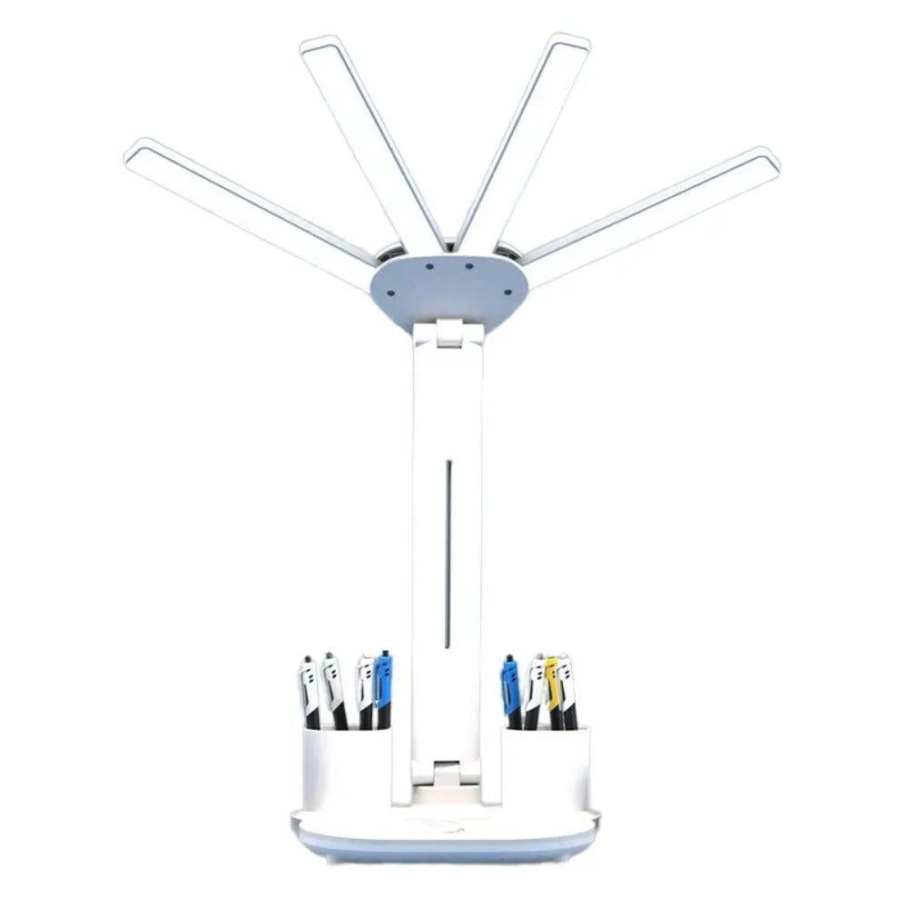 Multifunction Table Lamp LED Four Headed Folding Reading Lamp-AE-Svetila.eu