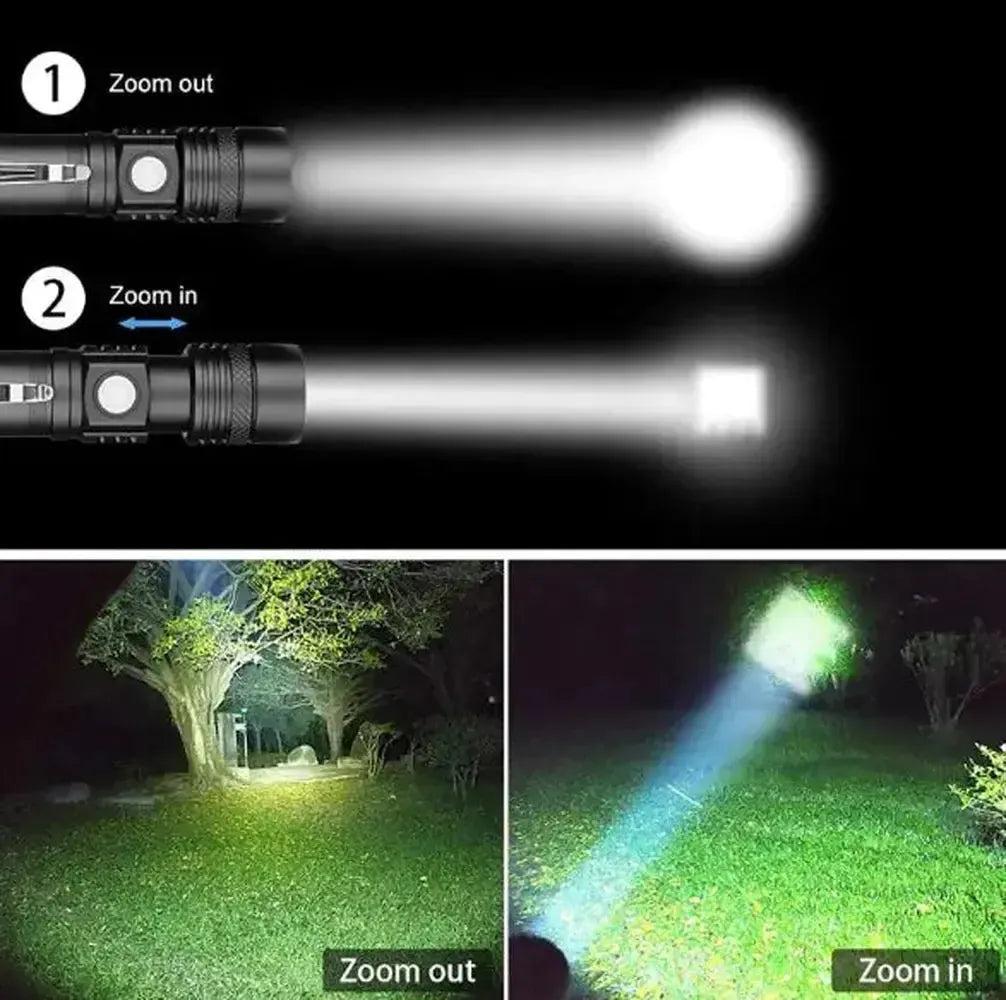 P50 Strong Light Zoom Flashlight-Electrical material-Svetila.eu