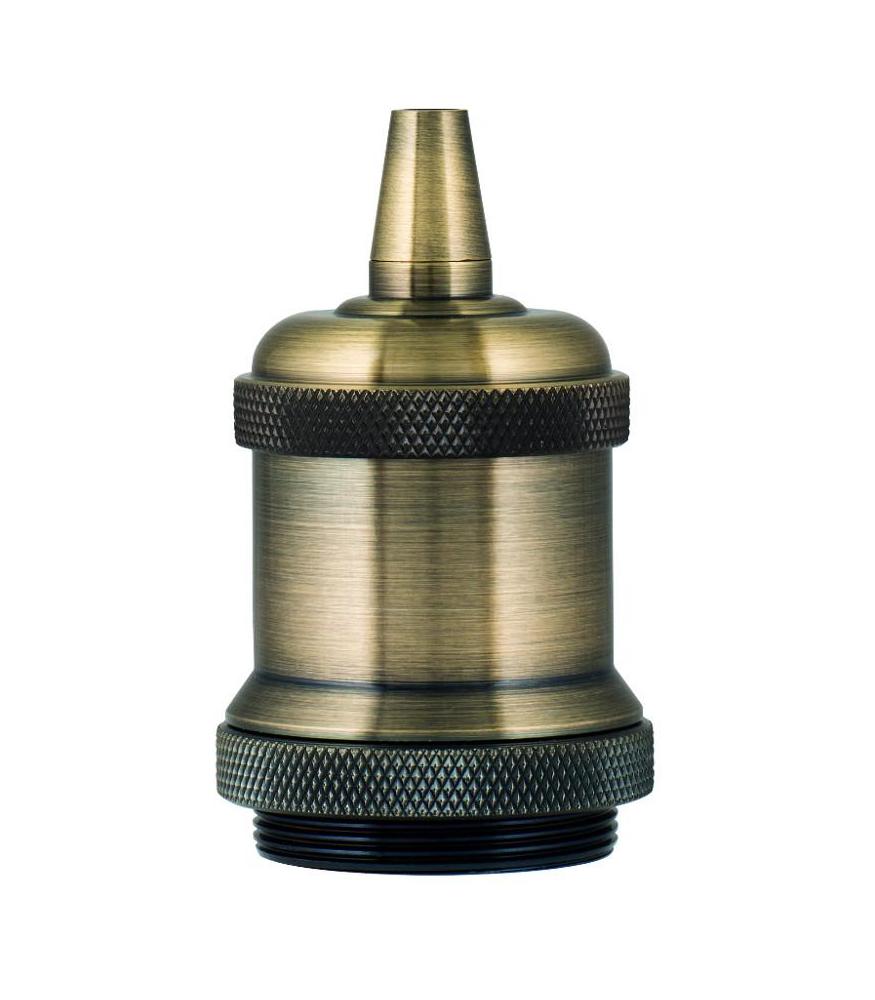 Retro Decorative Lampholder Alu E27 bronze antique-DIY – Lighting Components-Svetila.eu