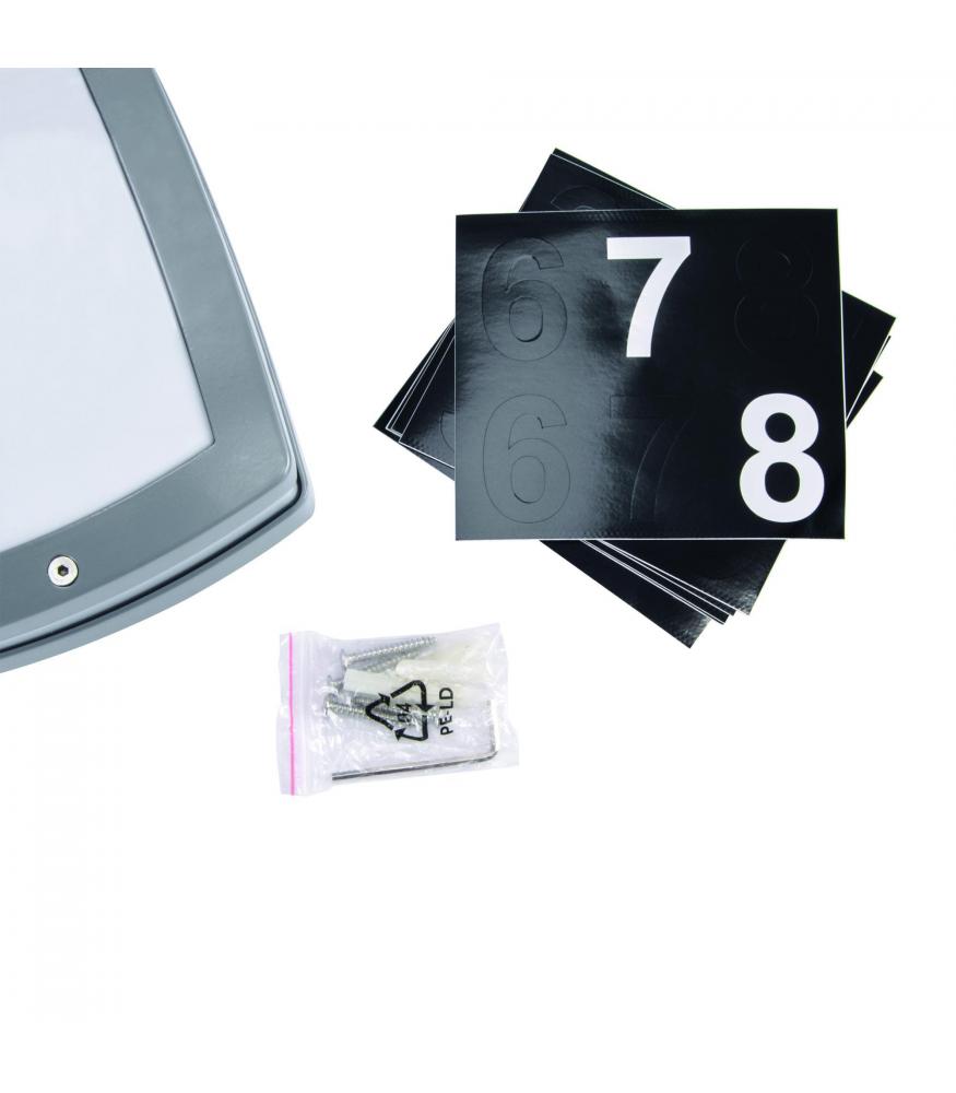 SOLINA LED and C 8W Lighting for house number-Lighting for every space-Svetila.eu