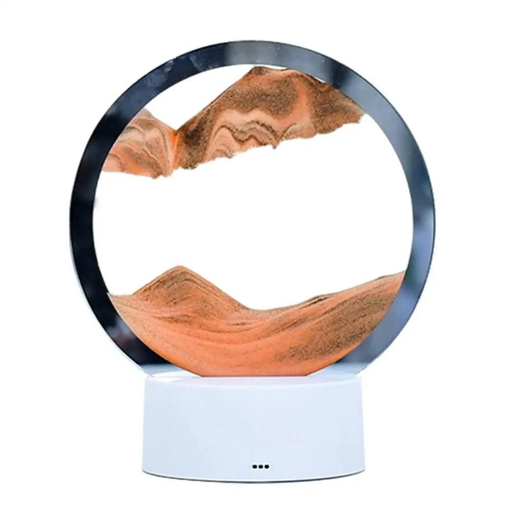 Sandscape Moving Sand Art LED Table Lamp-AE-Svetila.eu