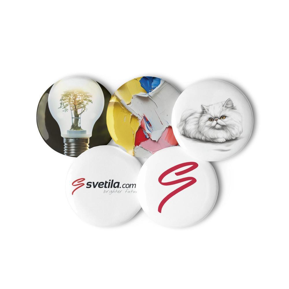 Set of pin buttons-Svetila.eu