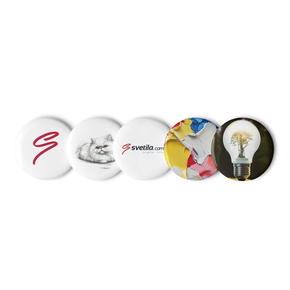Set of pin buttons-Svetila.eu