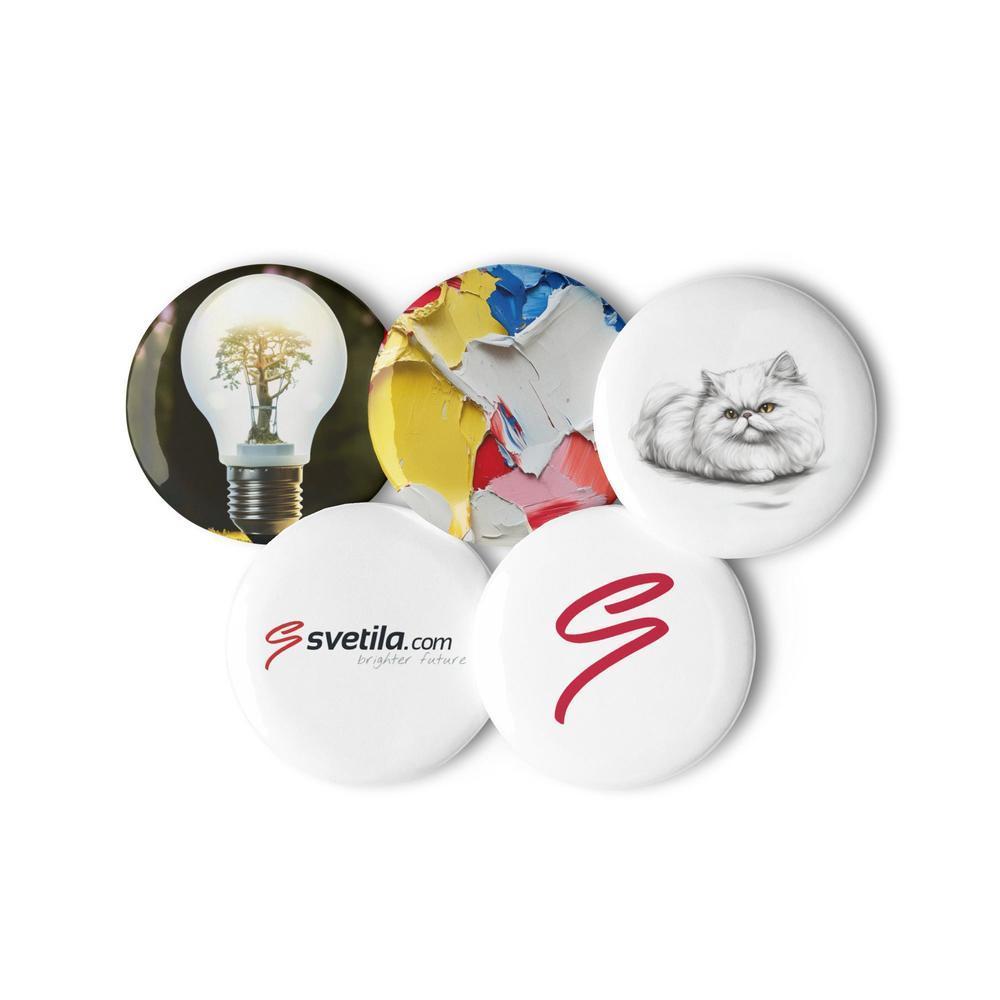 Set of pin buttons-Svetila.eu