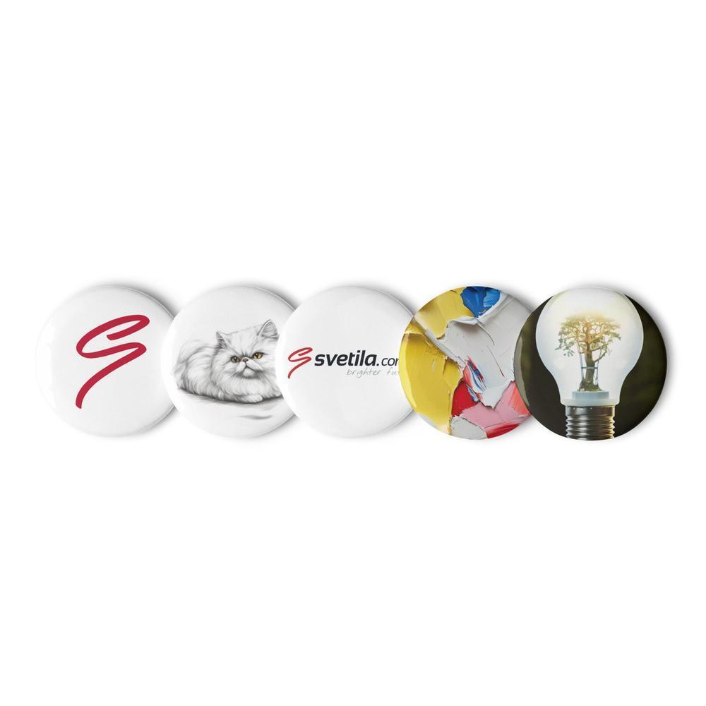 Set of pin buttons-Svetila.eu
