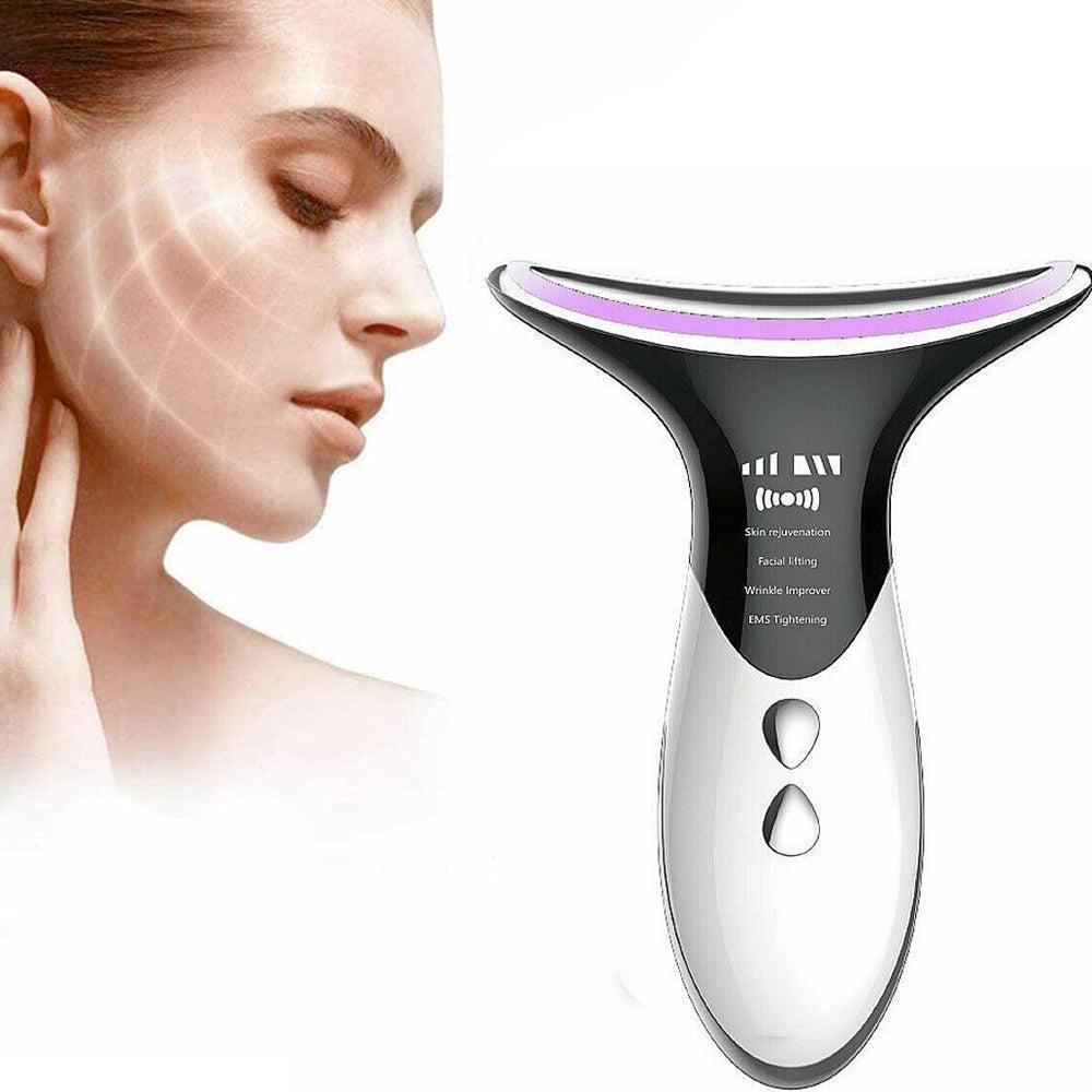 Skin Rejuvenation EMS LED Photon Therapy Neck Massager- USB Charging-Skin Care-Svetila.eu