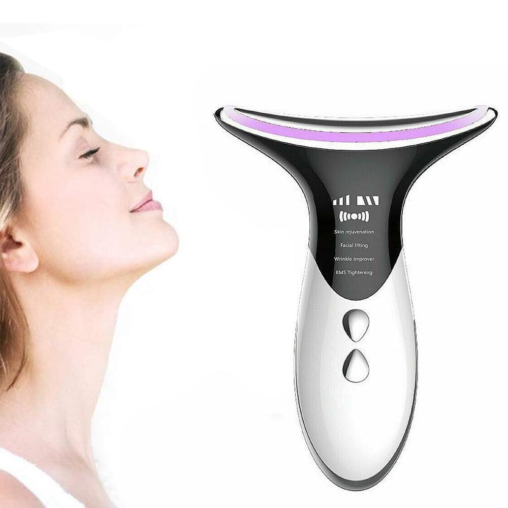 Skin Rejuvenation EMS LED Photon Therapy Neck Massager- USB Charging-Skin Care-Svetila.eu