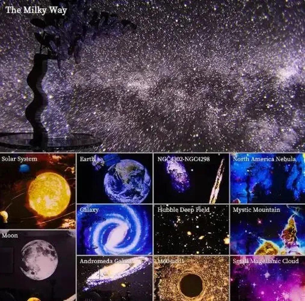 Starry Night Light Galaxy Projector-Svetila.eu