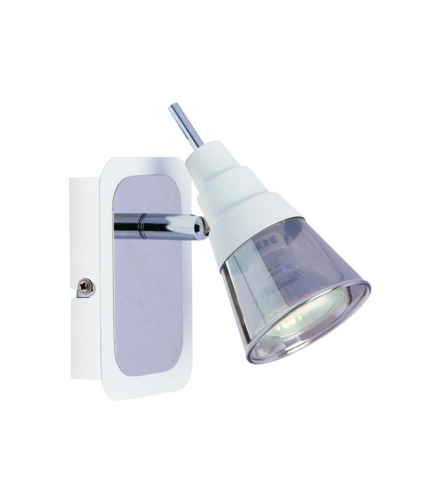 TOMI GU10 chrome & white-Lighting for every space-Svetila.eu