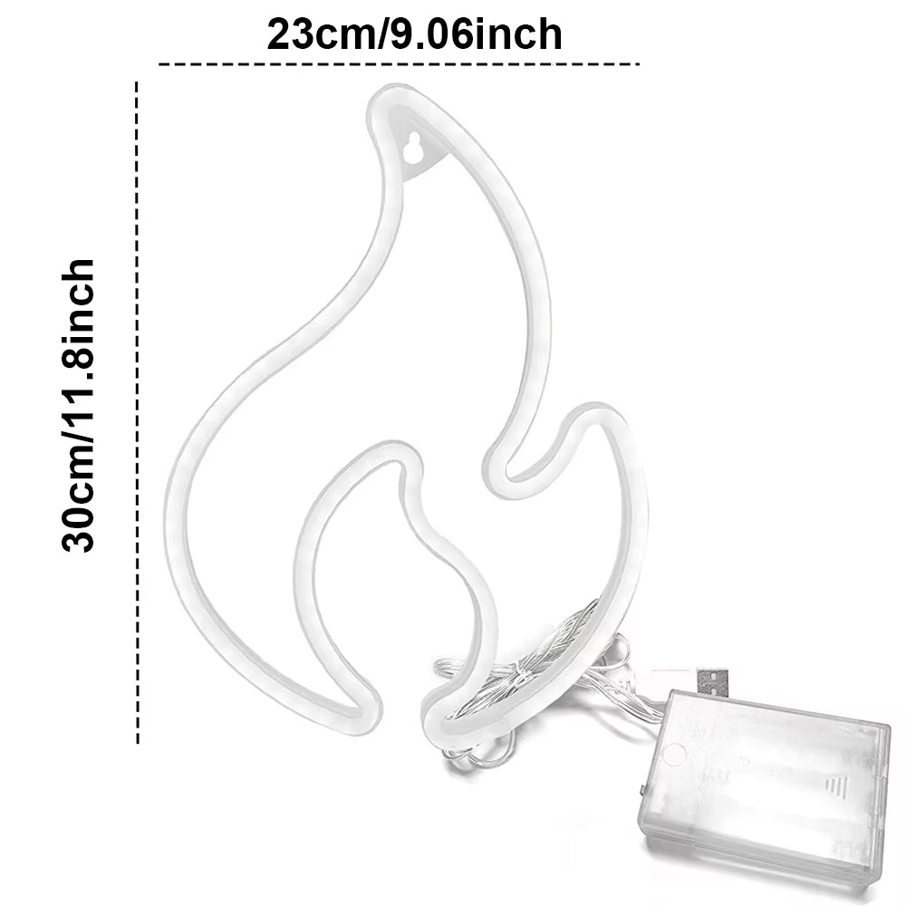 USB Battery LED Neon Lights Sign for Wall Art Decoration Hanging Neon Sign-AE-Svetila.eu