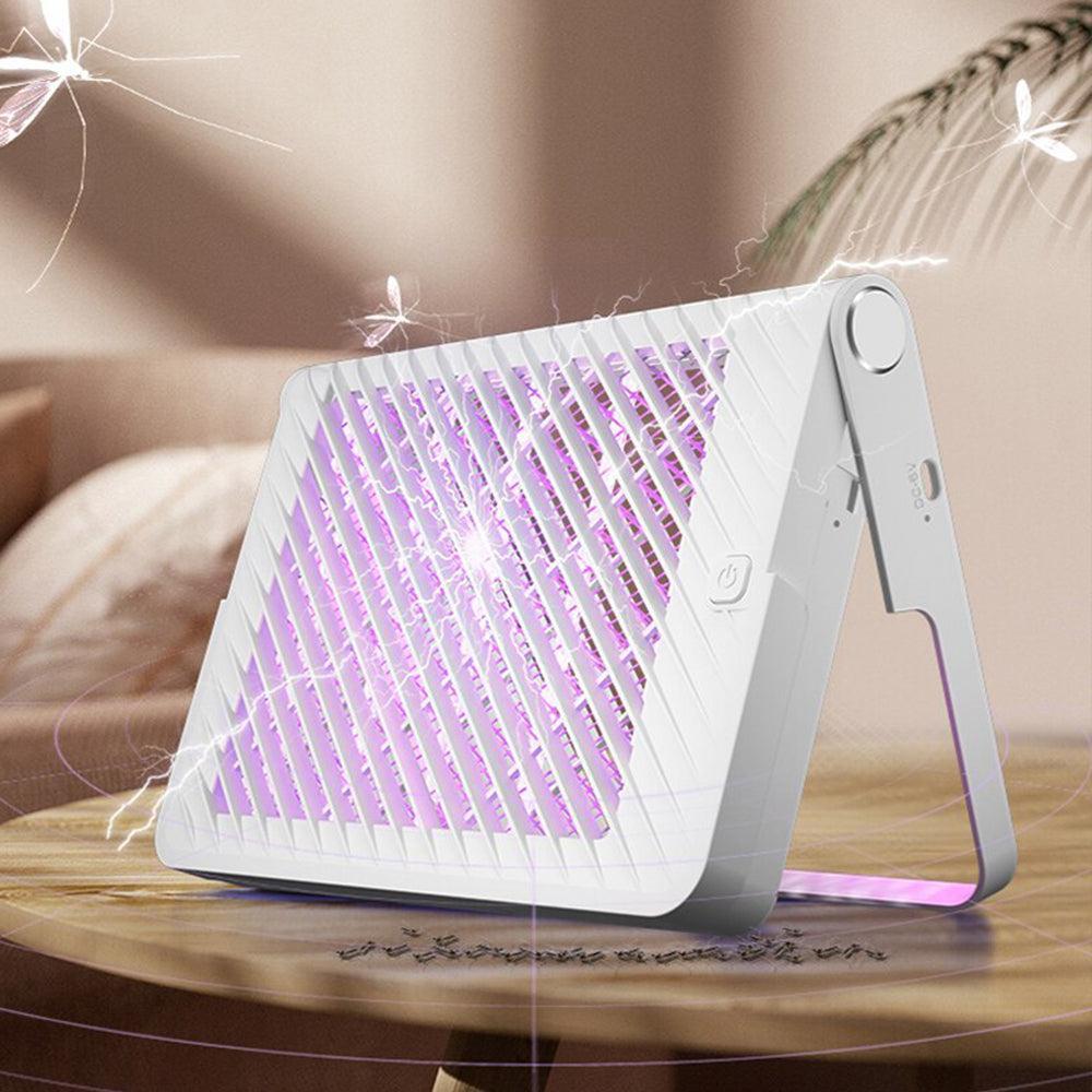 USB Rechargeable UV Electric Shock Mosquito Zapper Lamp-Insect Zappers-Svetila.eu