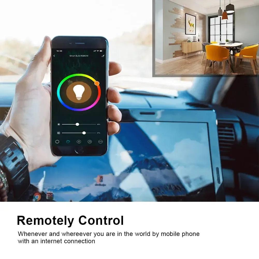 WiFi 5W E14 Smart Candle Bulb-LED Light Bulbs-Svetila.eu